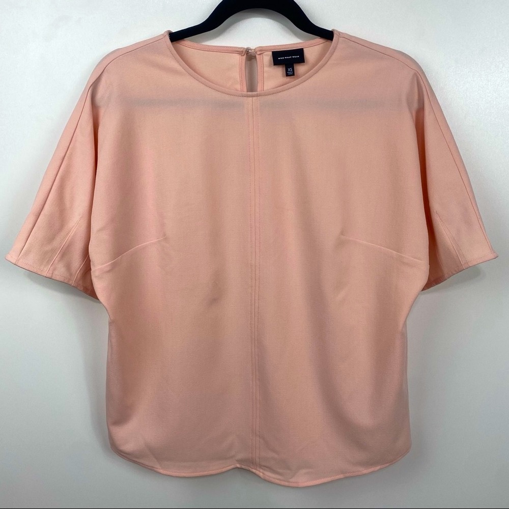 WHO WHAT WEAR Top Short Sleeves Size XS